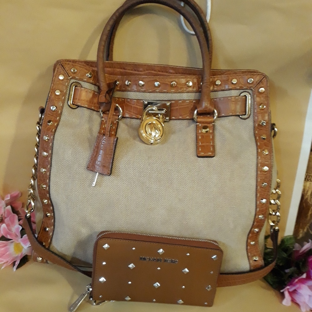 Michael kors Hamilton large purse bag ONLY